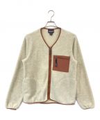 Patagoniaパタゴニア）の古着「Synchilla Fleece Cardigan Jacket」｜アイボリー