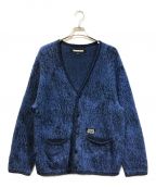 NEIGHBORHOODネイバーフッド）の古着「22AW/MOHAIR CARDIGAN」｜ブルー