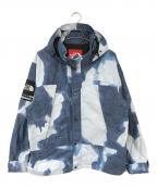 THE NORTH FACE×SUPREMEザ ノース フェイス×シュプリーム）の古着「Bleached Denim Print Mountain Jacket 