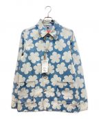 KENZOケンゾー）の古着「Printed Workwear Denim Jacket」｜インディゴ