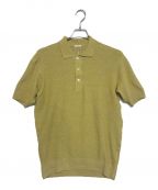 ikijiイキジ）の古着「MOLDED POLOSHIRTS」｜イエロー