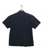 WOOLRICHウールリッチ）の古着「HI AERATION PO SHIRT」｜ネイビー