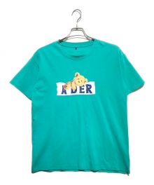 ADER error（アーダーエラー）の古着「テディベアカットソー」｜グリーン