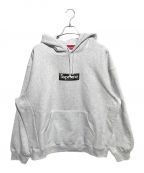 SUPREMEシュプリーム）の古着「Box Logo Hooded Sweatshirt」｜グレー