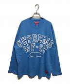 SUPREMEシュプリーム）の古着「Athletic Studded L/S Top」｜ブルー