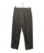 steinシュタイン）の古着「DOUBLE WIDE TROUSERS」｜グレー