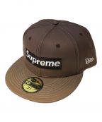 SUPREME×New Eraシュプリーム×ニューエラ）の古着「Gradient Box Logo New era」｜ブラウン