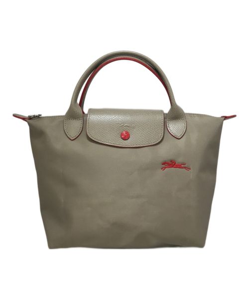 LONGCHAMP（ロンシャン）LONGCHAMP (ロンシャン) プリアージュクラブS ベージュの古着・服飾アイテム