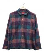 SUPREMEシュプリーム）の古着「Plaid Flannel Shirt」｜パープル