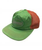 SUPREMEシュプリーム）の古着「22SS Silk Mesh Back 5-panel」｜オレンジ×グリーン