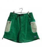 GRIP SWANY×STABRIDGEグリップスワニー×スタブリッジ）の古着「INNER CITY EXPLORER SHORTS/コーデュロイハーフパンツ」｜グリーン