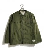 CAPTAINS HELMキャプテンズヘルム）の古着「BOA FATIGUE SHIRT JKT」｜オリーブ