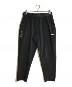 F.C.R.B.エフシーレアルブリストル）の古着「STRETCH LIGHT WEIGHT EASY SARROUEL PANTS」｜ブラック