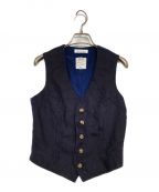 MADISON BLUEマディソンブルー）の古着「DRESS VEST LINEN」｜ブルー