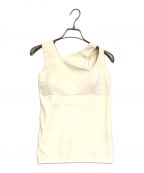 UNFILアンフィル）の古着「stretch organic cotton sleeveless top」｜アイボリー