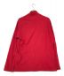 Yohji Yamamoto pour homme (ヨウジヤマモト プールオム) LAYERED COLLAR TURTLENECK SWEATER RED IN RED レッド サイズ:SIZE　3：10000円