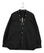 RICK OWENSリックオウエンス）の古着「LARRY FOGPOCKET SHIRT」｜ブラック