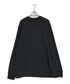 NEW BALANCEニューバランス）の古着「MET24 POCKET L/S TEE」｜ブラック