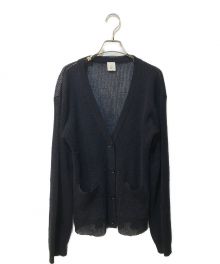 6(ROKU) BEAUTY&YOUTH（ロク ビューティーアンドユース）の古着「SUKE TUCK CARDIGAN」｜ネイビー