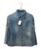 Plageプラージュ）の古着「les Tendre DENIM シャツ2」｜ブルー