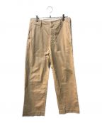 AURALEEオーラリー）の古着「WASHED FINX CHINO PANTS」｜ベージュ