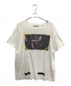 OFFWHITEオフホワイト）の古着「CARAVAGGIO S/S TEE」｜ホワイト