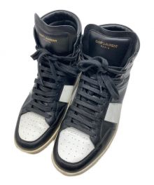 Saint Laurent Paris（サンローランパリ）の古着「ハイカットスニーカー」｜ブラック