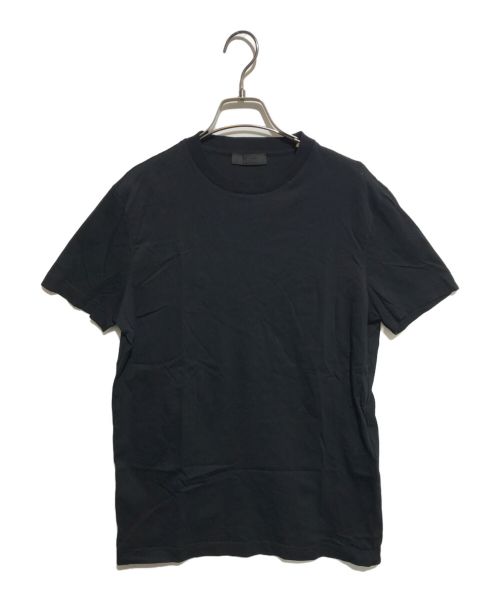 PRADA（プラダ）PRADA (プラダ) トライアングルパッチTシャツ ブラック サイズ:Sの古着・服飾アイテム