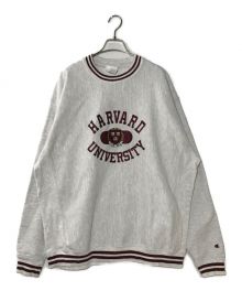 Champion REVERSE WEAVE（チャンピオン リバース ウィーブ）の古着「Harvard カレッジスウェット」｜グレー