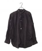 Needlesニードルズ）の古着「ascot collar edw gather shirts」｜パープル