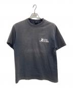 stussyステューシー）の古着「Tシャツ」｜ブラック