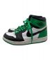 NIKE (ナイキ) AIR JORDAN 1 RETRO HIGH OG グリーン×ホワイト サイズ:US 9：10000円