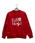 RATS×WTAPSラッツ×ダブルタップス）の古着「FULL BLOOD Crew Neck SWEAT」｜レッド