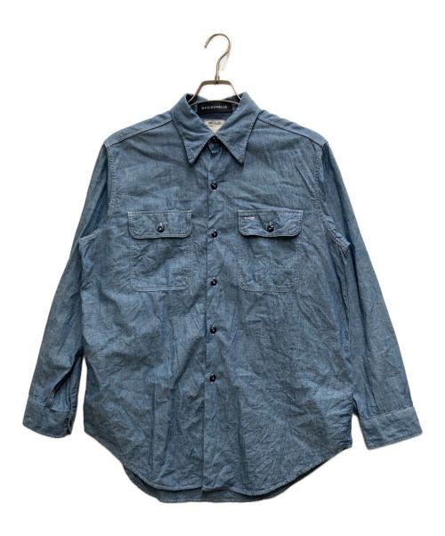 MADISON BLUE（マディソンブルー）MADISON BLUE (マディソンブルー) HAMPTON CHANBARY SHIRT インディゴ サイズ:1の古着・服飾アイテム