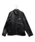 BlackEyePatch（ブラックアイパッチ）の古着「JEANS LOGO PYTHON COATED DENIM JACKET」｜ブラック