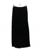 MM6 Maison Margielaエムエムシックス メゾンマルジェラ）の古着「Long Skirt」｜ブラック