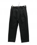 steinシュタイン）の古着「WIDE TAPERED TROUSERS」｜ブラック