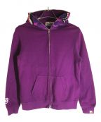 A BATHING APEアベイシングエイプ）の古着「Pink and Purple Hoodie」｜パープル