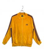 Needlesニードルズ）の古着「Rib Collar Track Jacket - C/Pe Velour　」｜イエロー