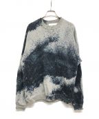 NOMA t.d.×DOVER STREET MARKETノーマティーディー×ドーバー ストリート マーケット）の古着「hand dyed twist sweat　N37-DSM03」｜グレー