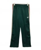 Needles×TATRASニードルズ×タトラス）の古着「23AW別注 Track Pant-Poly Smooth TCS EX MR570 TATRAS CONCEPT STORE限定 MR570 トラックパンツ」｜グリーン