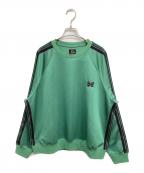 Needlesニードルズ）の古着「Track Crew Neck Shirt MR285 トラッククルーネックシャツ」｜グリーン