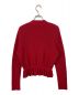 RED VALENTINO (レッドヴァレンティノ) フリルニット レッド サイズ:XS：7000円