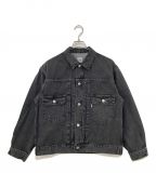 California General Storeカリフォルニアジェネラルストア）の古着「Organic Black Denim HMD G Jacket」｜ブラック