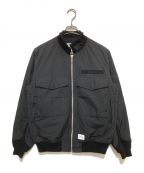 WTAPSダブルタップス）の古着「WFS/JACKET. NYCO. WEATHER」｜ブラック