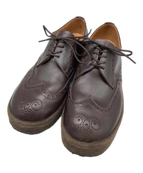 COMME des GARCONS HOMME DEUX×GEORGE COX×JOHN MOOREコムデギャルソン オム ドゥ×ジョージコックス×ジョンムーア）の古着「Brogue Shoes」｜ブラウン