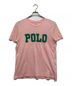 POLO RALPH LAURENポロ・ラルフローレン）の古着「プリントTシャツ」｜ピンク