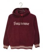 SUPREMEシュプリーム）の古着「Reverse Fleece Hooded Sweatshirt」｜バーガンディー