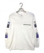 WACKO MARIA×DAVIDE SORRENTIワコマリア×ダヴィデ・ソレンティ）の古着「CREW NECK LONG SLEEVE T-SHIRT」｜ホワイト