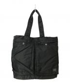 PORTERポーター）の古着「TANKER TOTE BAG」｜ブラック